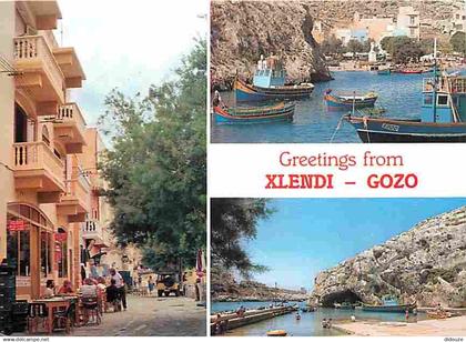 Malte - Xlendi - Gozo - Multivues - CPM - Voir Scans Recto-Verso