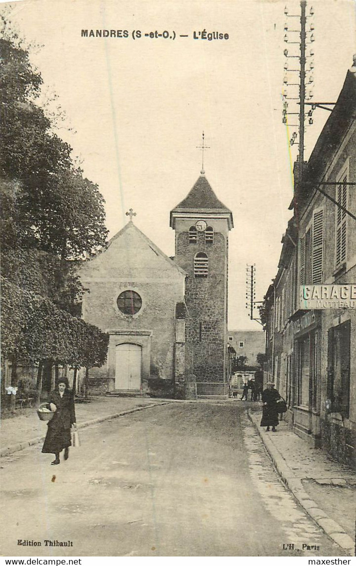 MANDRES LES ROSES l'église