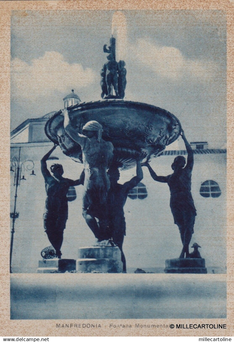 # MANFREDONIA: FONTANA MONUMENTALE