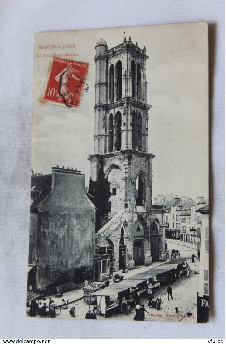 Mantes la Jolie, la tour saint Maclou, Yvelines 78