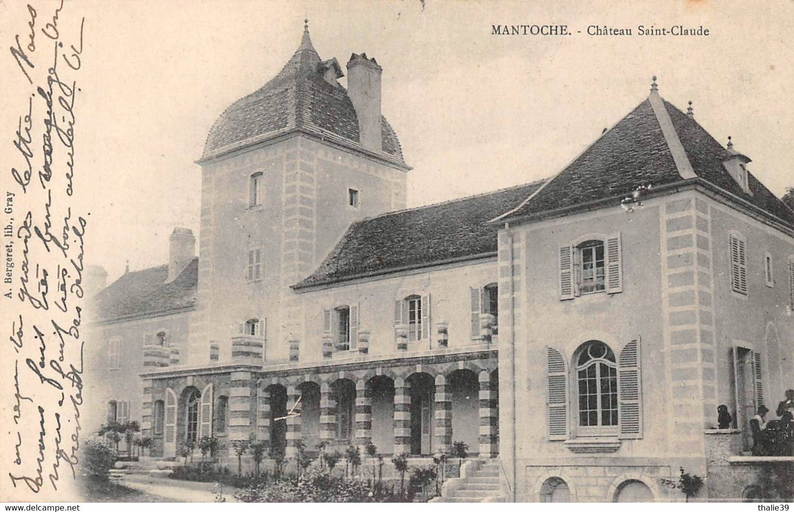 Mantoche canton Autrey lès Gray château