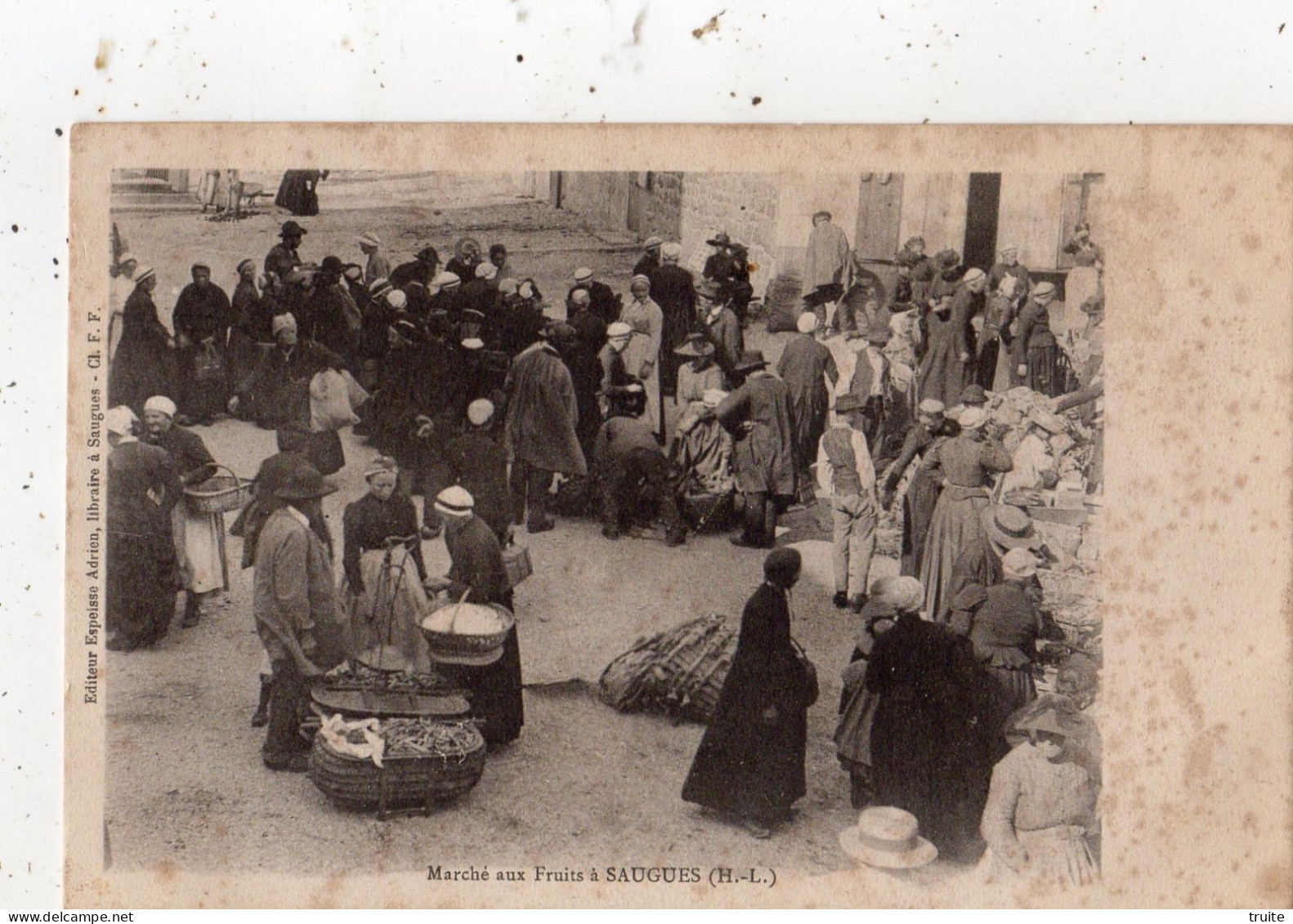 MARCHE AUX FRUITS A SAUGUES