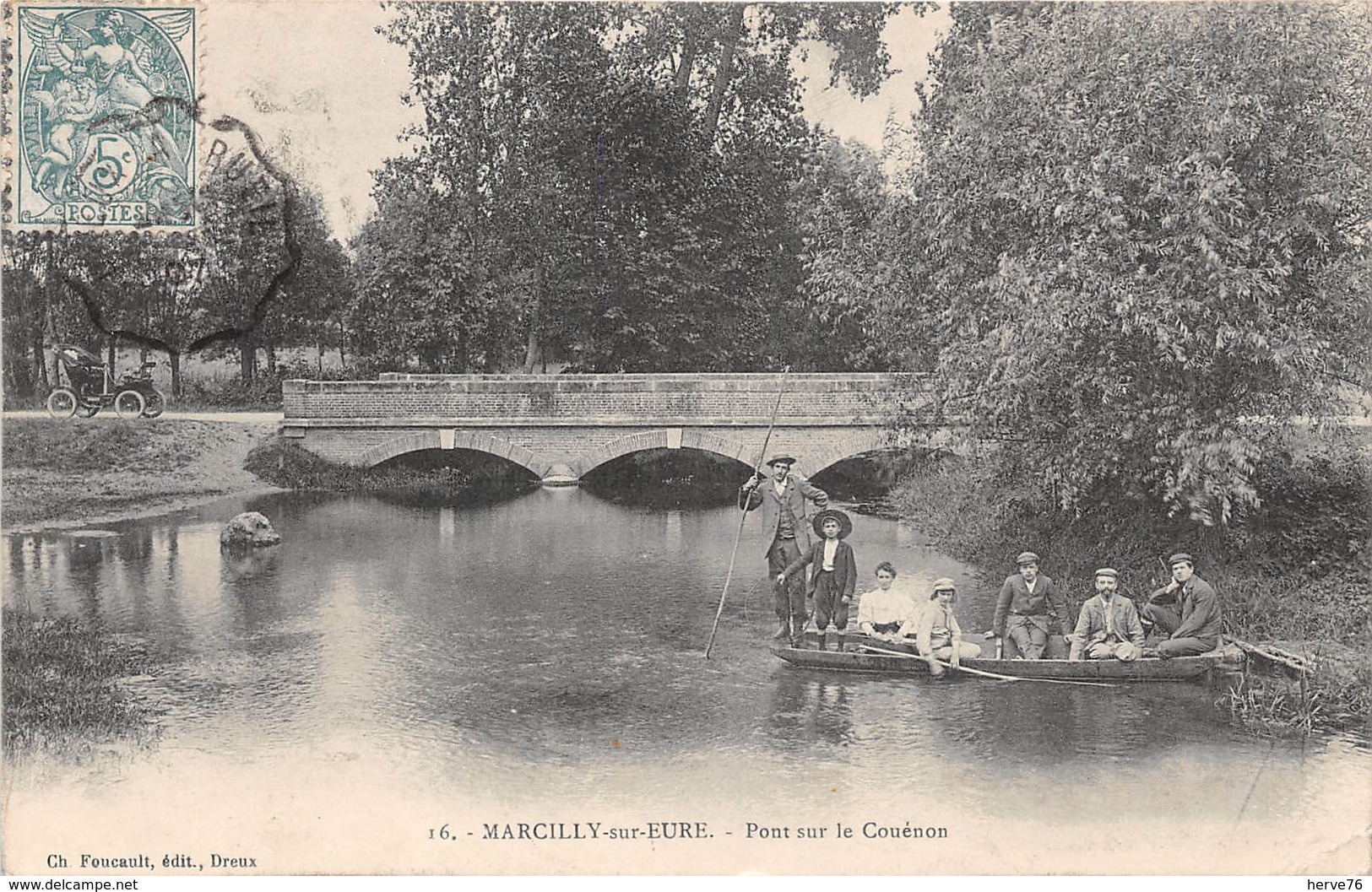 MARCILLY SUR EURE - Pont sur le Couénon