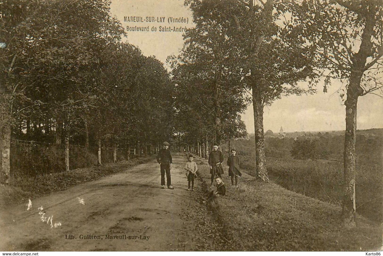 mareuil sur lay dissais * boulevard de st andré