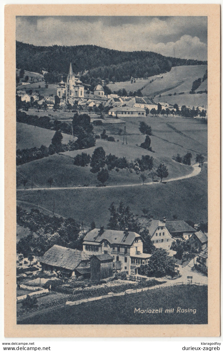 Mariazell mit Rasing old postcard unused b171205