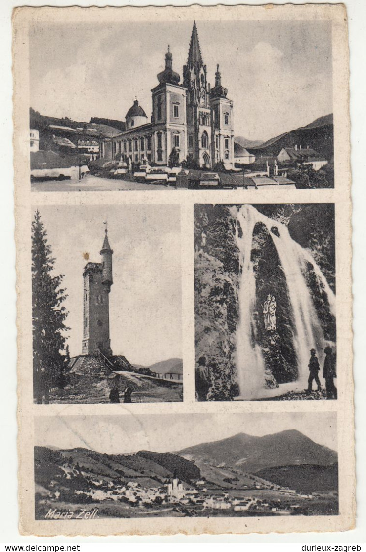 Mariazell old postcard posted feldpost 1943 200115*