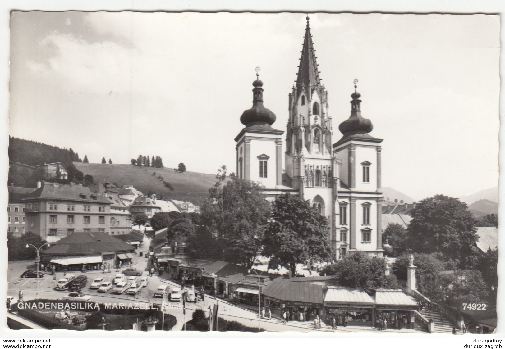 Mariazell old postcard travelled 1969 b171130