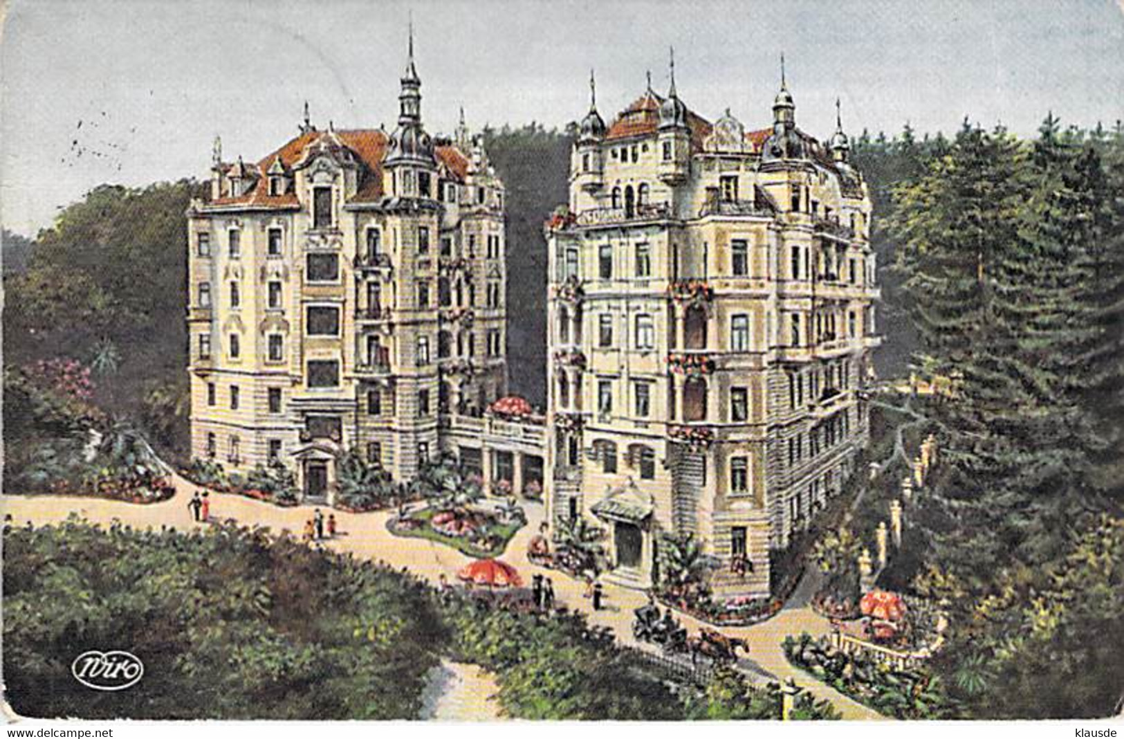 Marienbad - Schloß Balmoral und Osborne