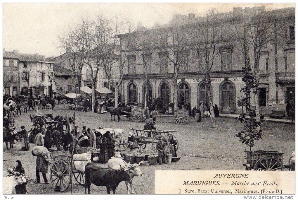 MARINGUES MARCHE AUX FRUITS