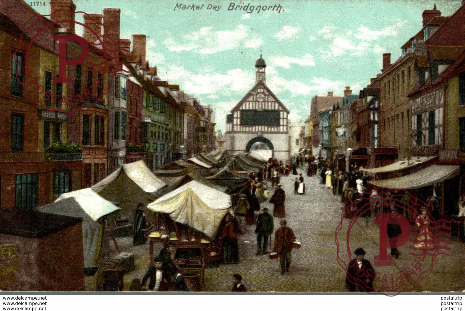 MARKET DAY BRIDGNORTH  Marché - Mercado - Market - Mercati - Mercadillo