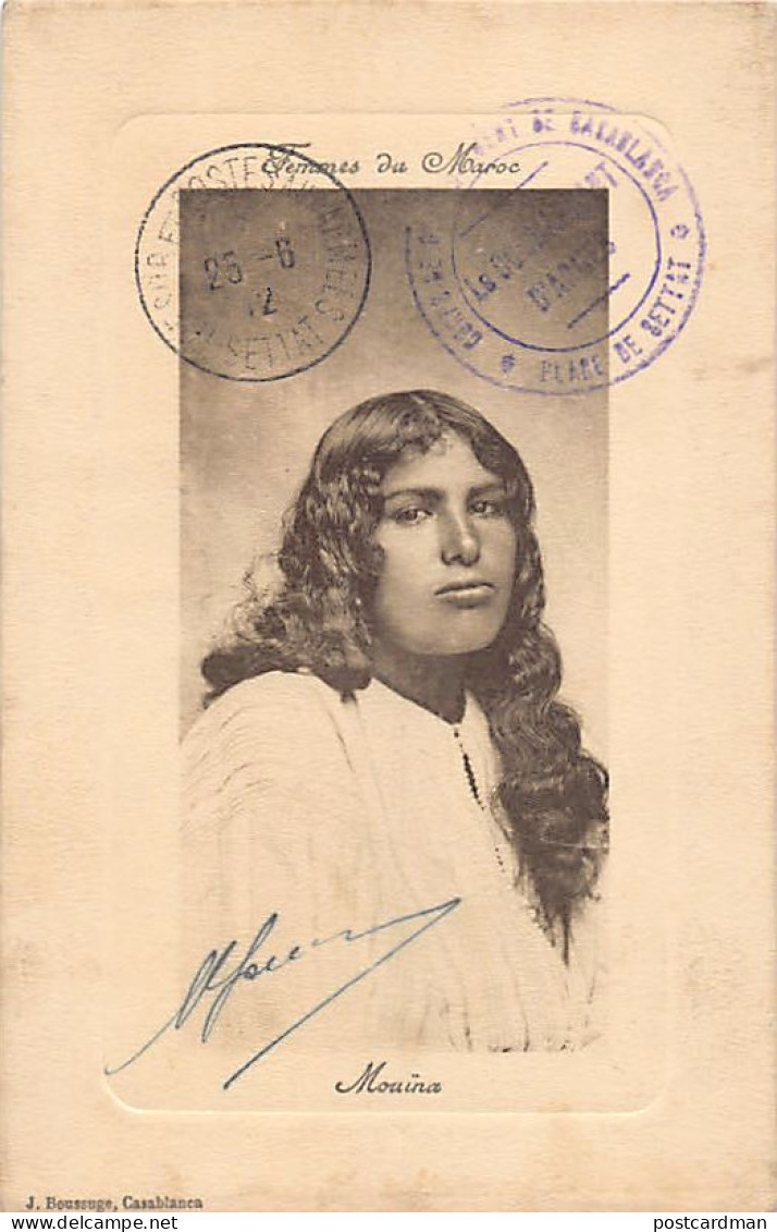 Maroc - Mouïna - Femmes du Maroc - Ed. J. Boussuge