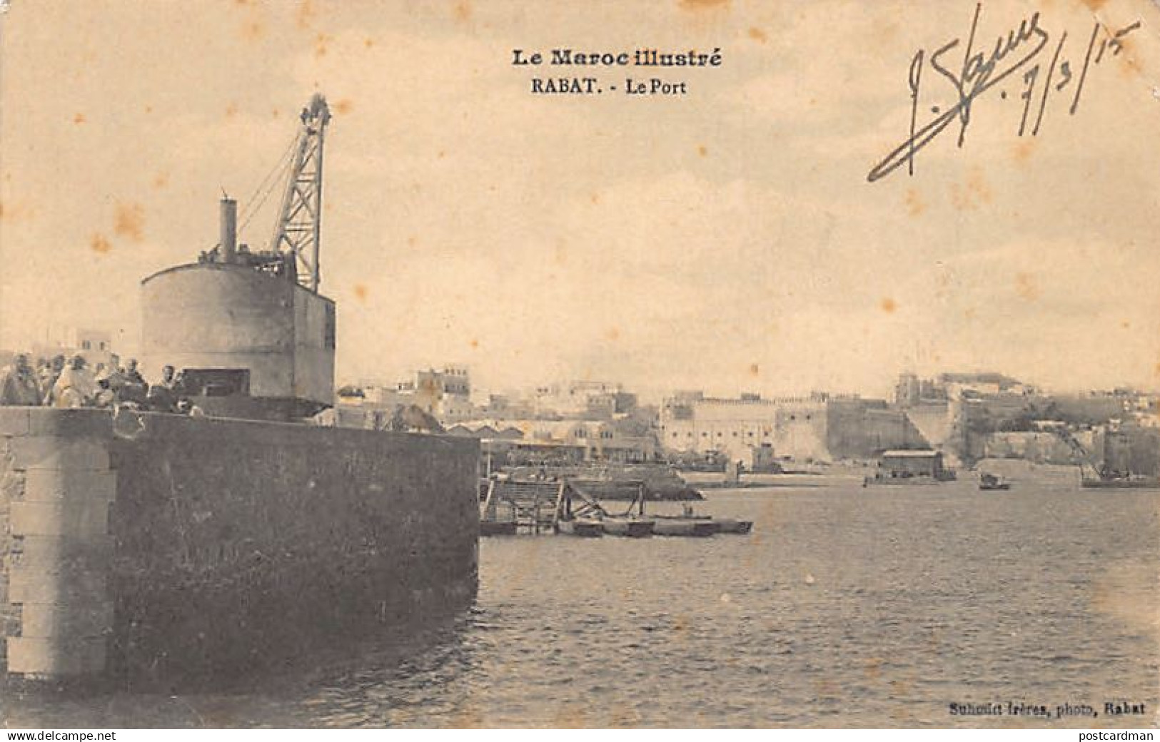 Maroc - RABAT - Le port