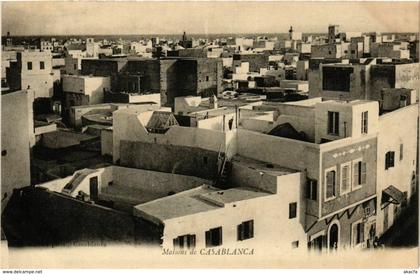 CPA AK Casablanca - Maisons de Casablanca MAROC (963317)