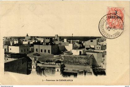 CPA AK Casablanca - Panorama de Casablanca MAROC (963333)