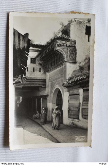 Cpsm 1956, Fes , Fez, mosquée Karaouyène, Maroc