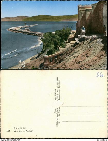 Postcard Tanger Vue de la Kasbah/Marokko - Tanger-Tétouan - Tanger 1960