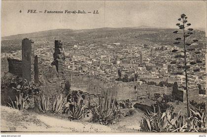 CPA AK MAROC FEZ Panorama FEZ-el-Bali (10215)