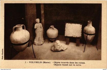 CPA AK Volubilis Objets trouves dans les ruines MAROC (825257)