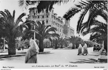 Casablanca - Boulevard du 4e Zouaves