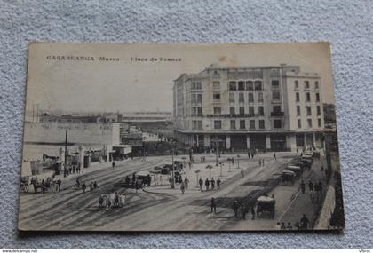 Casablanca, place de France, Maroc