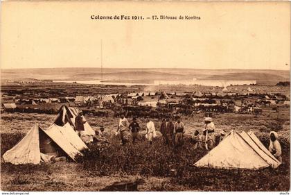 CPA AK Fez - Colonne de Fez - Bivouac de Konitra - 1911 MAROC (963531)