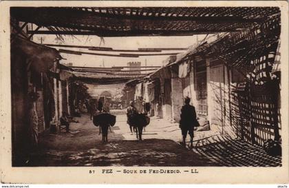 CPA AK MAROC FEZ Souk de FEZ-DJEDID (10224)