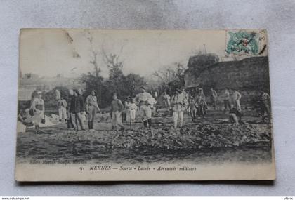 Meknes, source, lavoir, abreuvoir militaire, Maroc