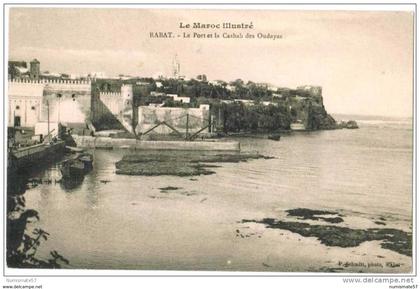 CPA RABAT - Le Port et la Casbah des Oudayas - Ed. P. Schmitt , Rabat