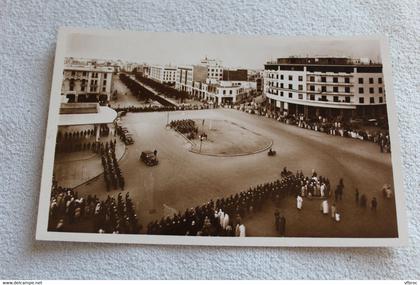 Cpsm, Rabat, place Lyautey, Maroc