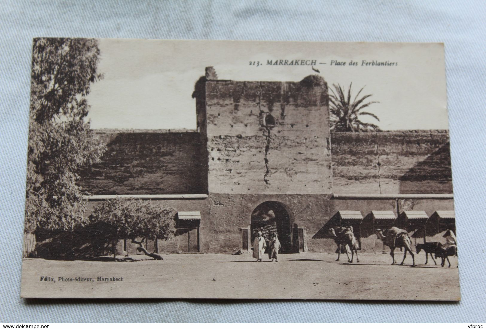 Marrakech, place des Ferblantiers, Maroc