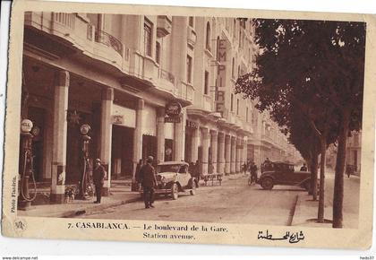 Casablanca - Le Boulevard de la Gare