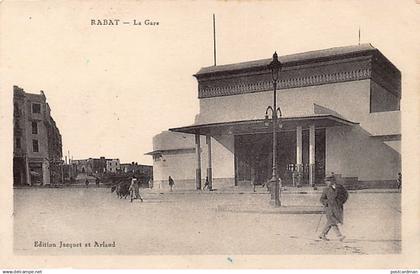 Maroc - RABAT - La gare