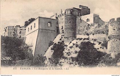 Maroc - TANGER - Les remparts de la Casbah