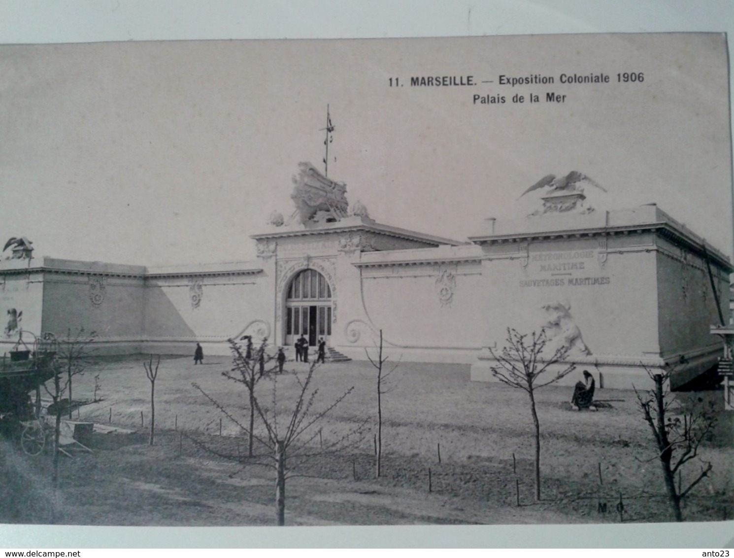 Marseille 13 Expositions Coloniales 1906 le palais de la mer