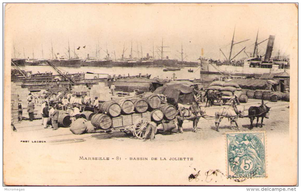 MARSEILLE - Bassin de la Joliette