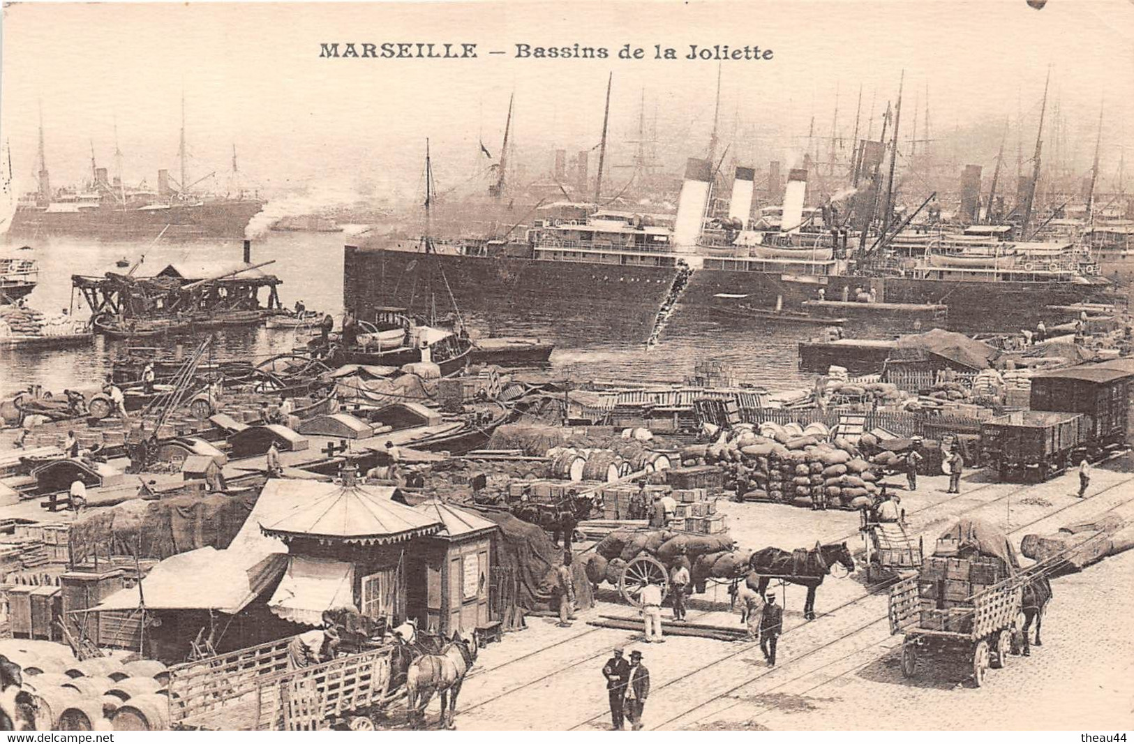 ¤¤  -   MARSEILLE   -     Bassins de la Joliette     -  ¤¤