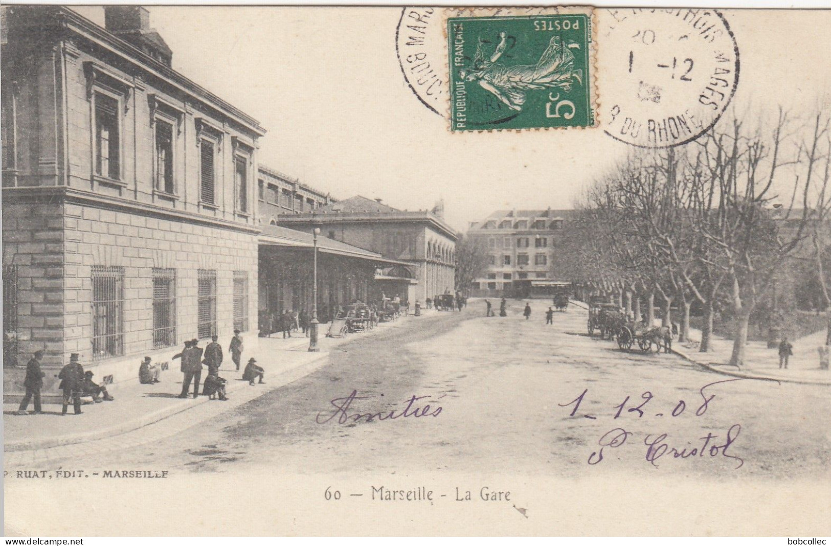 MARSEILLE (Bouches-du-Rhône): La Gare