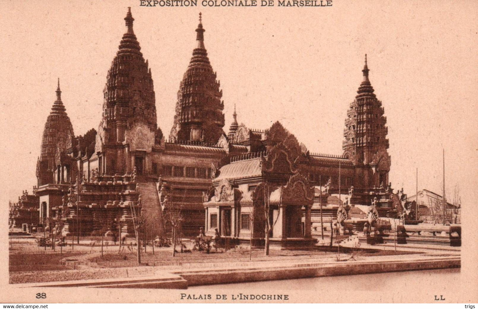 Marseille (Exposition Coloniale) - Palais de l'Indochine