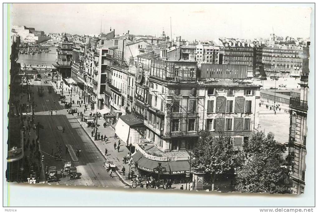 MARSEILLE  - la Canebière.