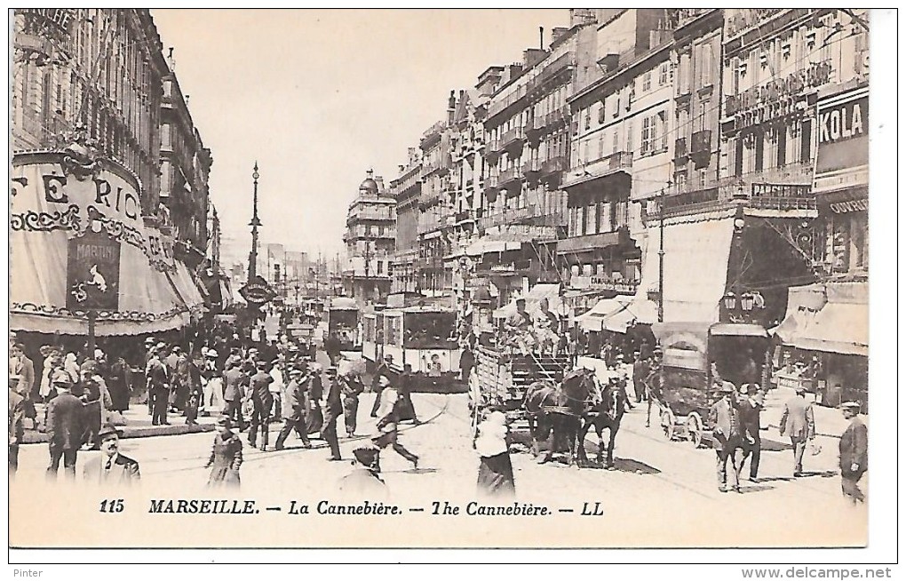 MARSEILLE - La Canebière