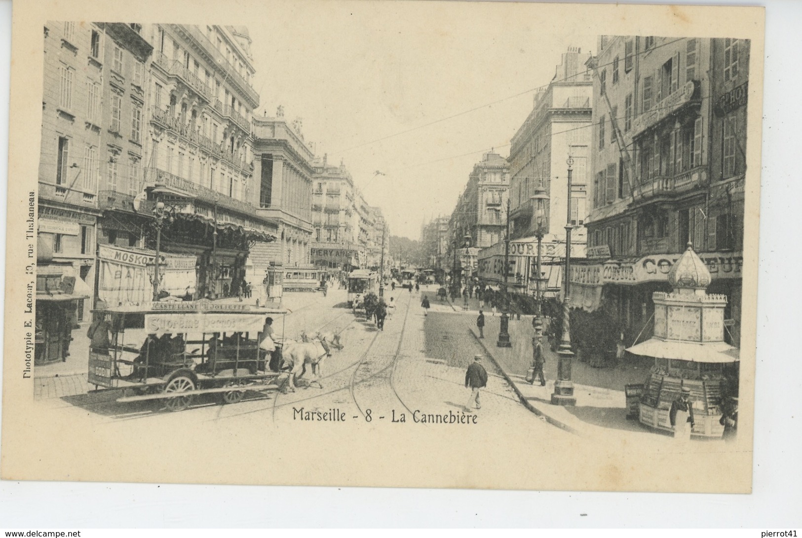 MARSEILLE - La Canebière