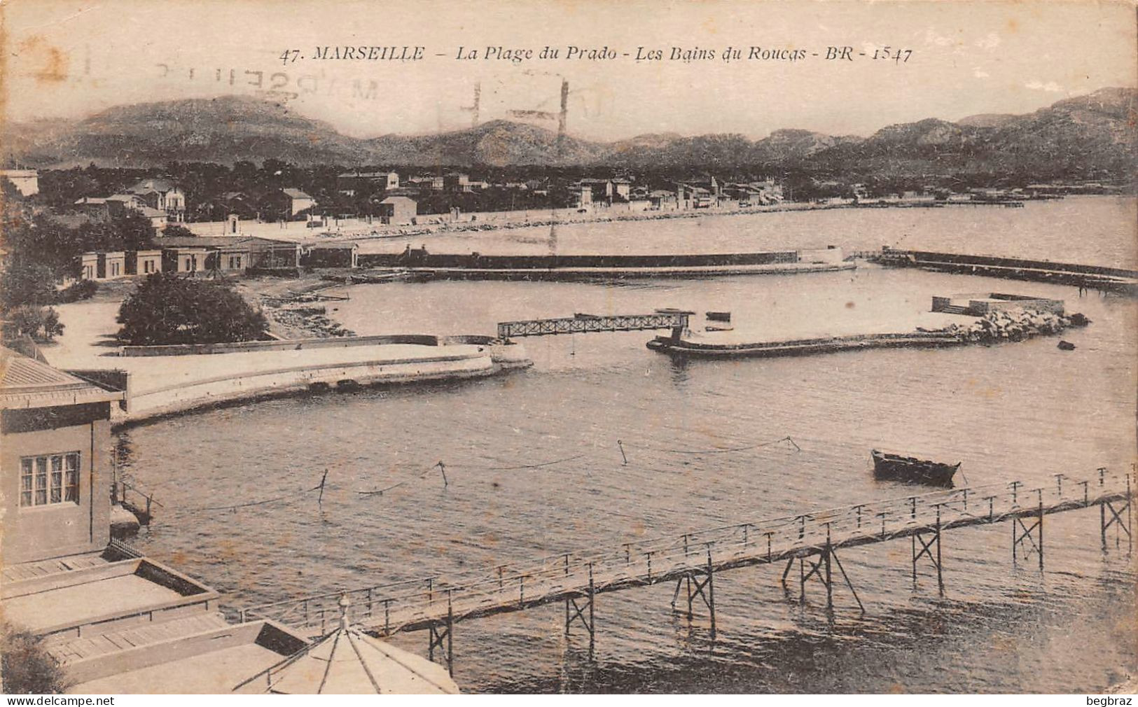 MARSEILLE    PLAGE DU PRADO