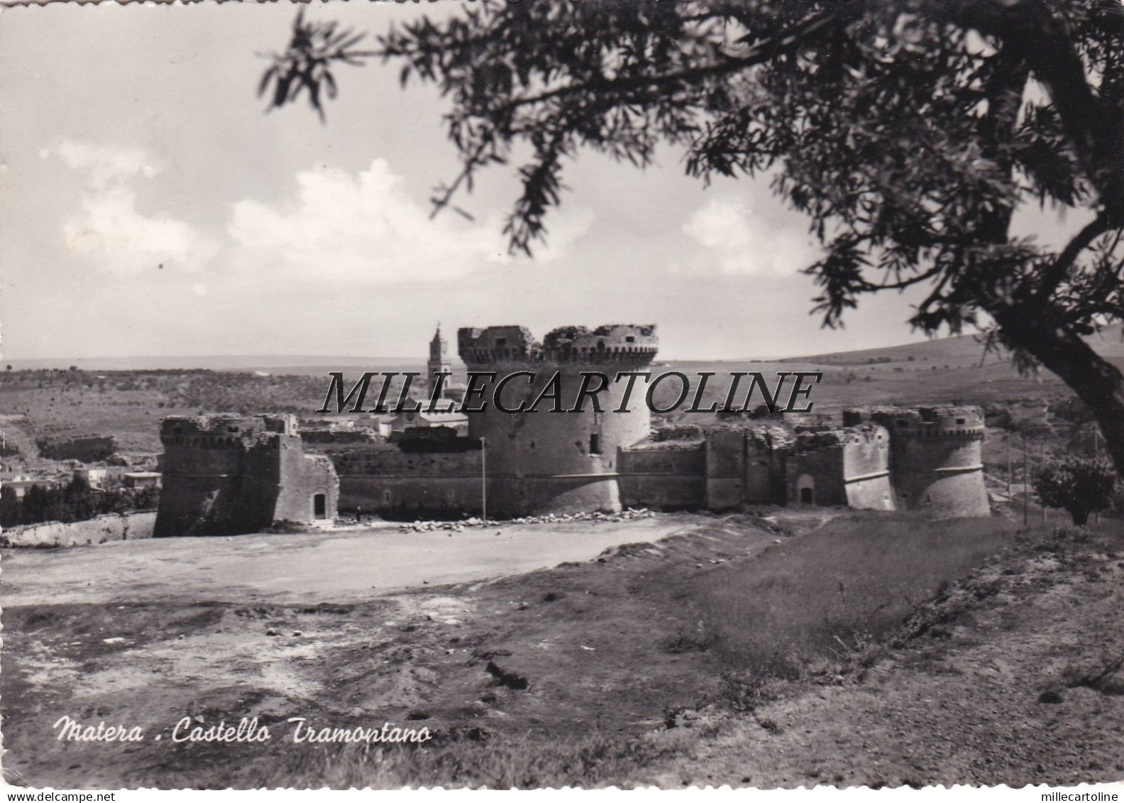 MATERA: Castello Tramontano   1956