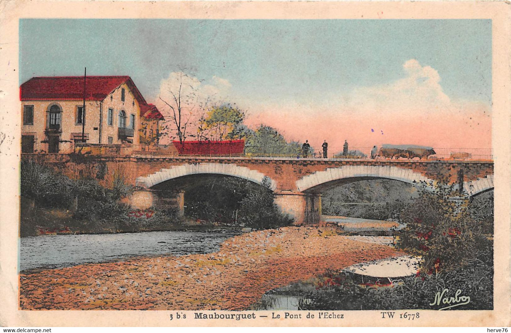 MAUBOURGUET - le Pont de l'Echez