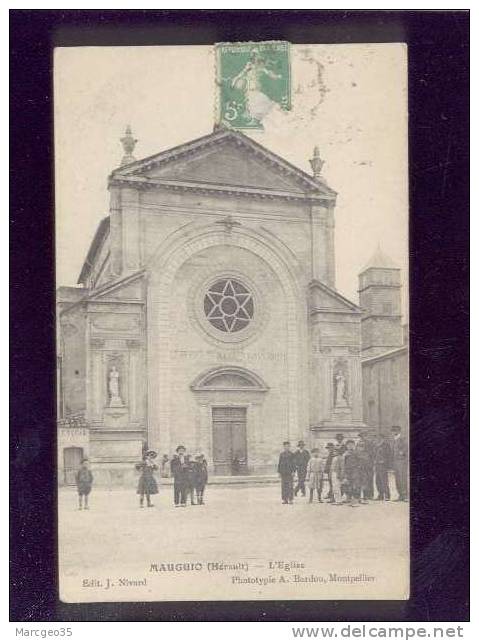 mauguio l'église édit.nivard animée