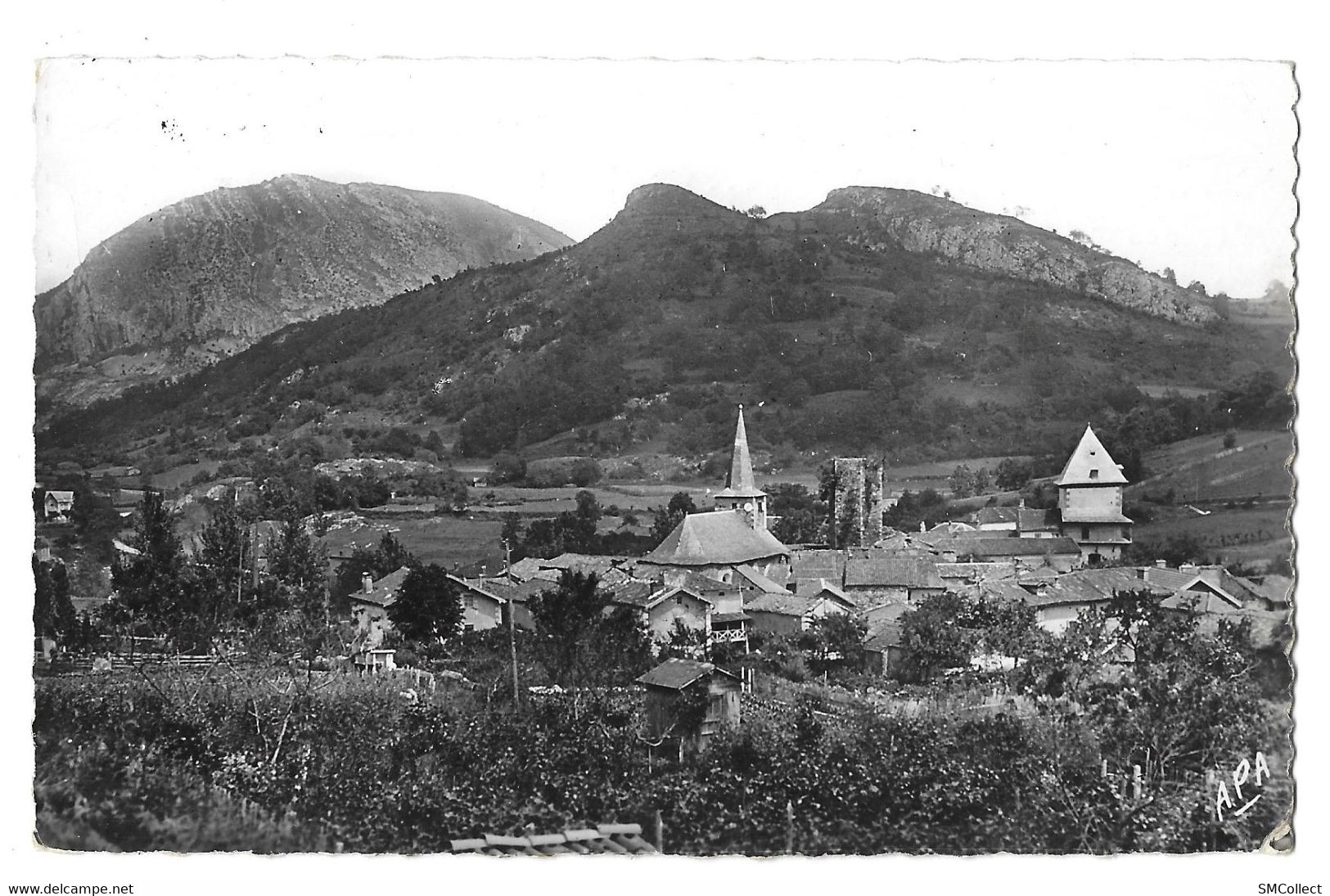 Mauléon Barousse, vue générale sur Gouardère (13134)