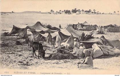 Campement de Nomades blanc Scenes Et Types