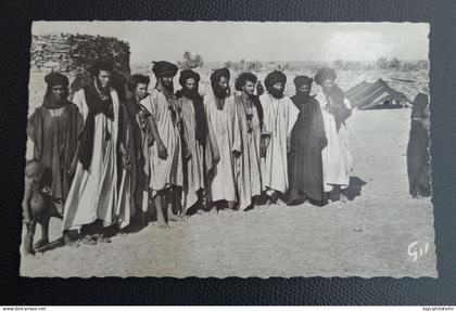 Mauritanie.  Groupe de personnes.