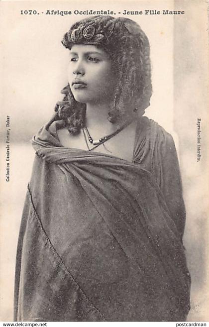 MAURITANIE - Jeune Fille Maure - Ed. Fortier 1070