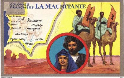 Carte postale ancienne de MAURITANIE